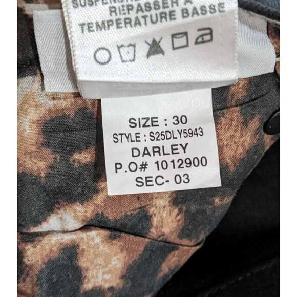 NWT Joe's The Vixen Ankle Sassy Skinny Darley Coated Black Women's Jeans Size 30 - Picture 5 of 5